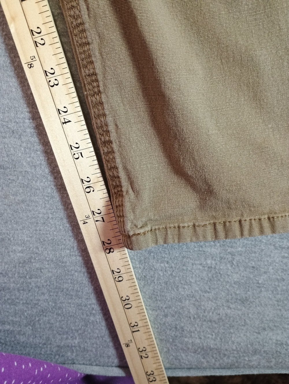 Ariat Mens Size 40 Khaki Carpenter Pants with Utility Pocket - Picture 6 of 10